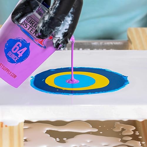 Miniatura 6 de Pouring Masters Vasos mezcladores de plástico graduados de 64 onzas (67.6 fl oz) (caja de 12)  Vasos de mezcla de pintura para resina epoxi, arte,