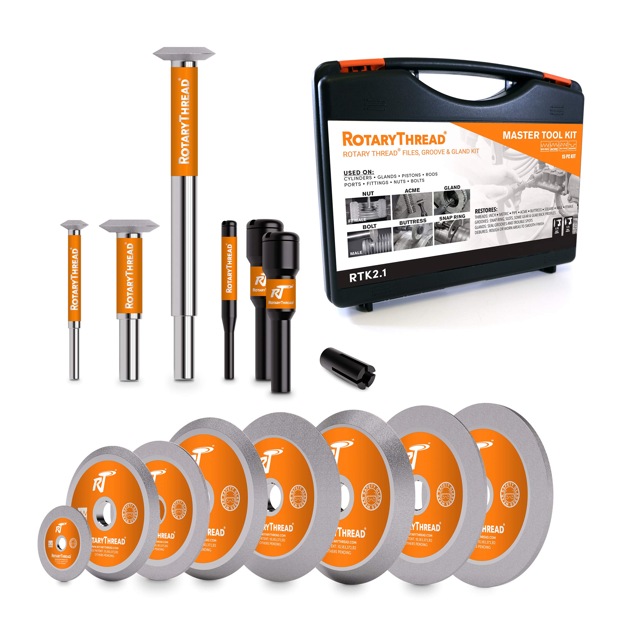 Buy Rotary Thread Thread Repair Tool, File, Chase, Restore, Repair and ...