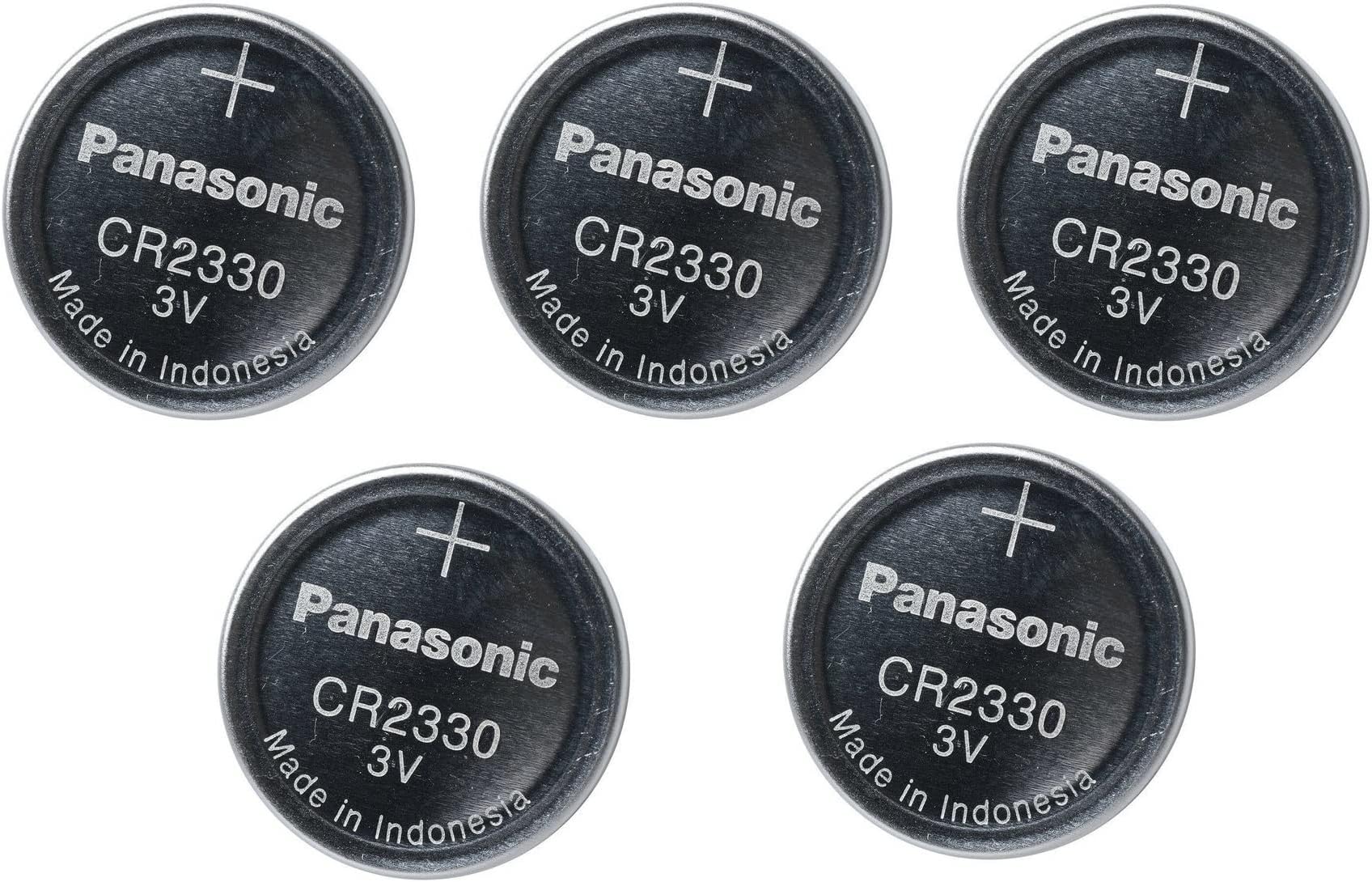 Panasonic CR2330 3V Lithium Cell Battery (5pcs per Pack)