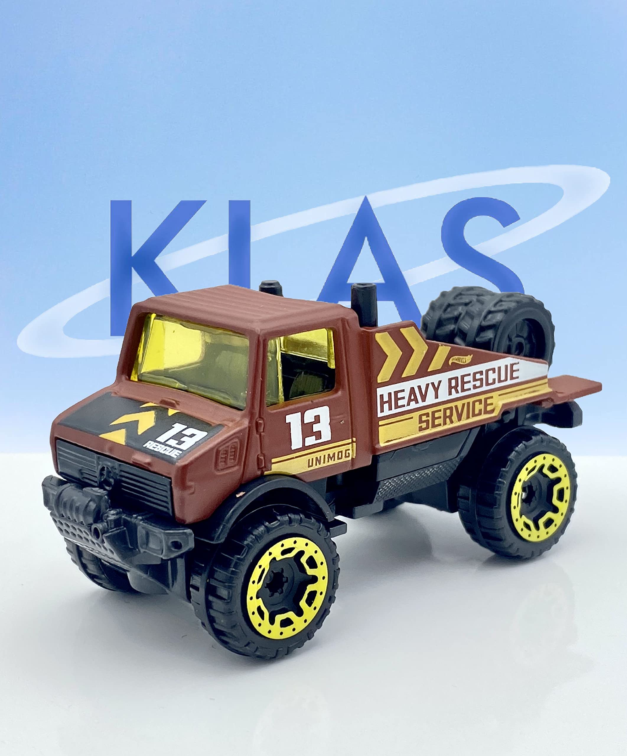 Hot Wheels Mercedes-Benz Unimog 1300L HW Haulers, 1:64, Short Card – Mit Schutzpackung