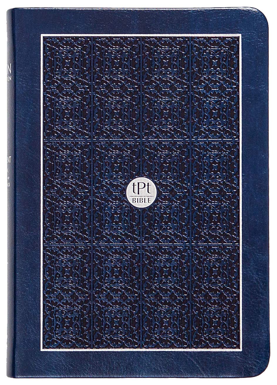 The Passion Translation New Testament with Psalms Proverbs and Song of Songs (2020 Edn) Compact Navy Faux Leather