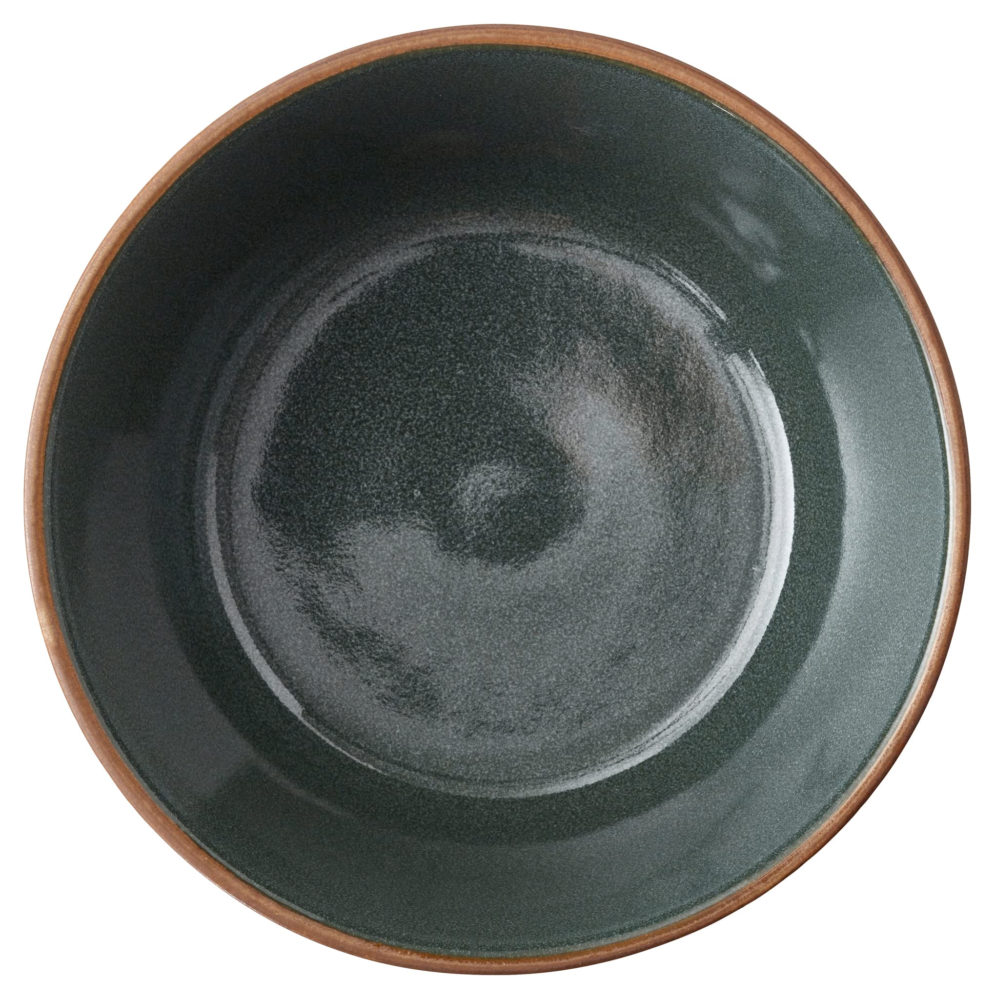 BITZ Schale, Müslischale/Snackschale/Frühstückschale aus Steinzeug, Durchm. 12 cm, 4er-Set, Wood/Forest