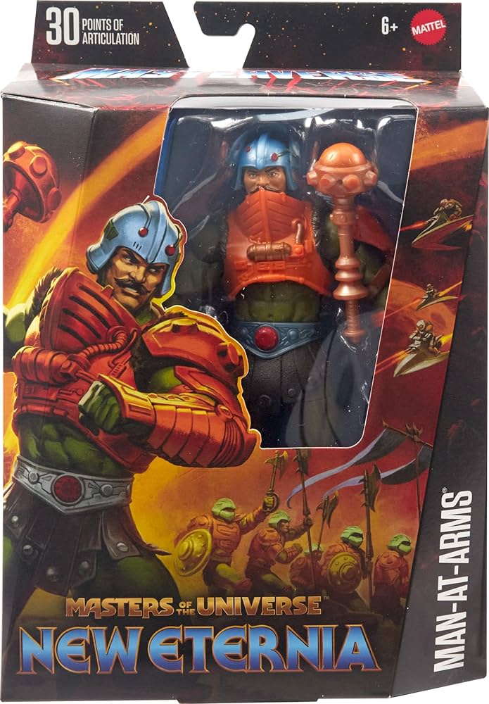 マスターズ・オブ・ザ・ユニバース　Man at Arms Amazon.com: Masters of the Universe Origins Man-at-Arms 5.5