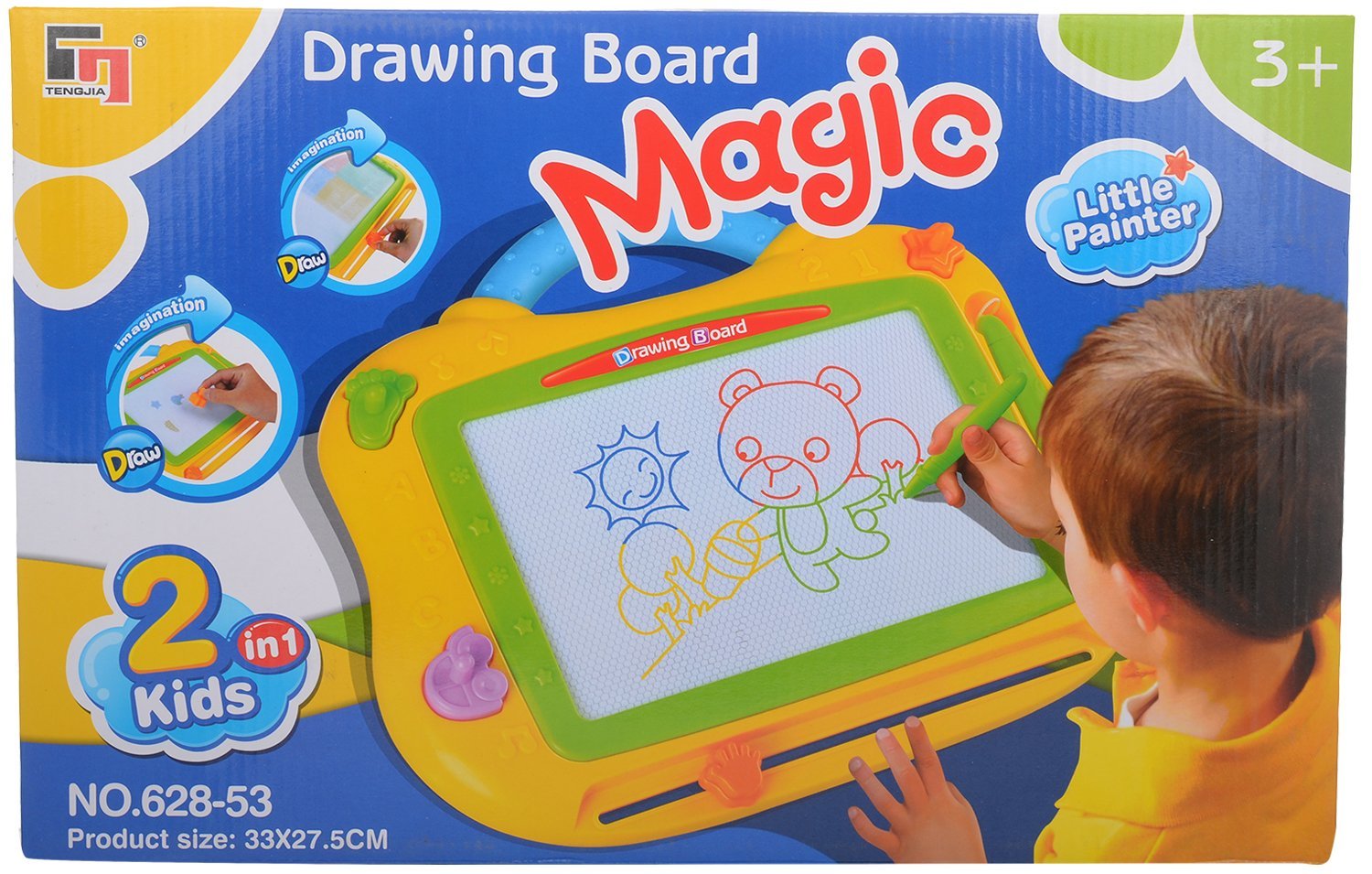 Hamleys Magic Drawing Board (Yellow) Amazon.in Toys & Games