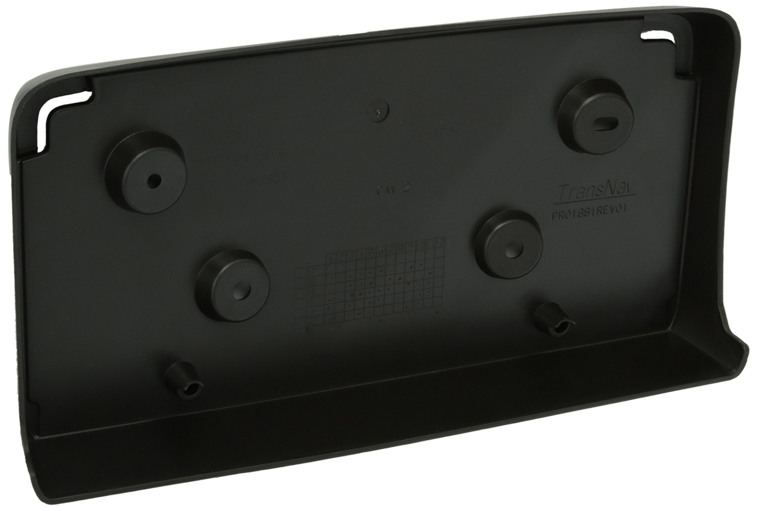 Amazon.com: GM Genuine 25798619 License Plate Bracket, Front 