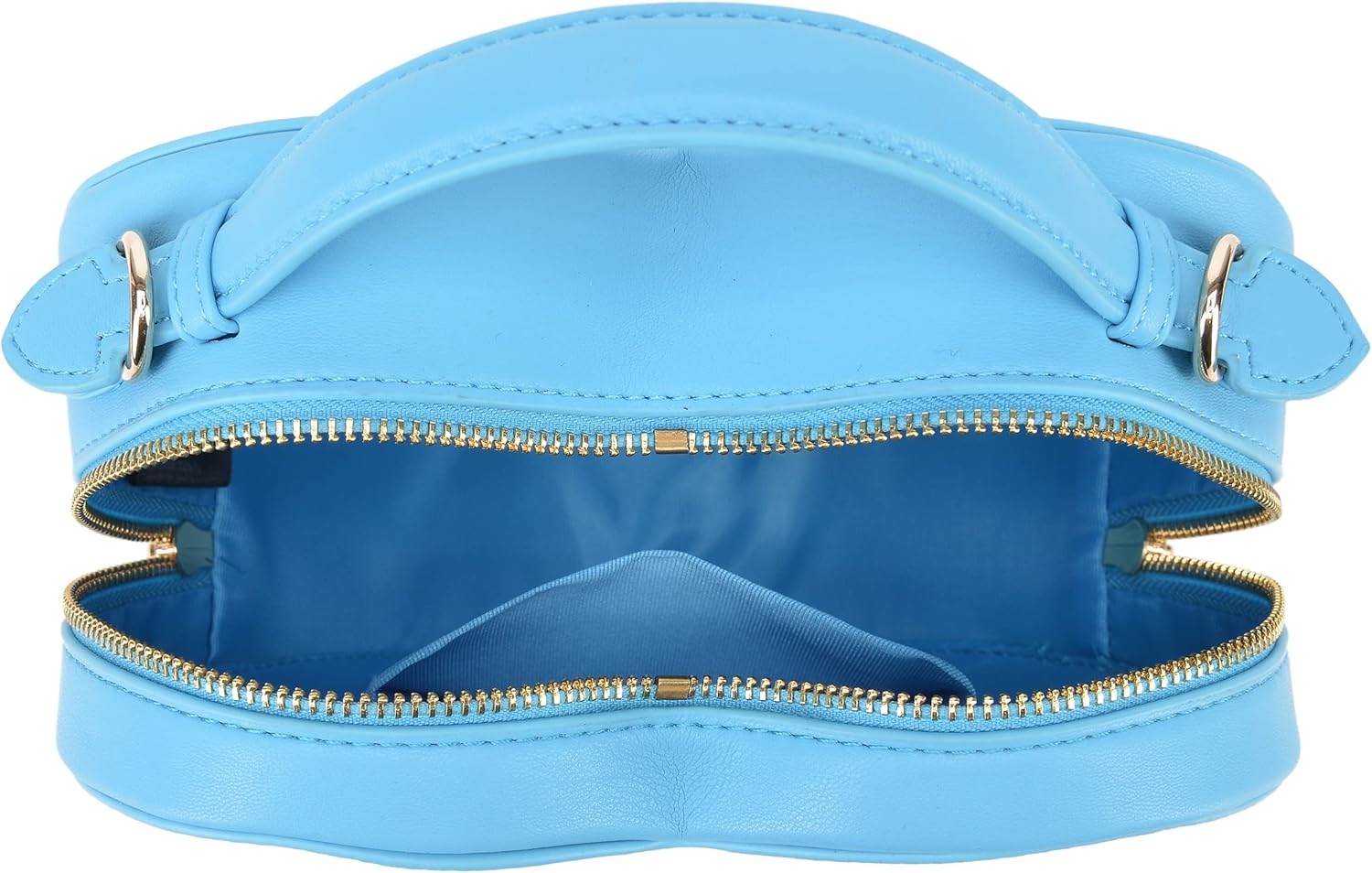 lola mae Heart Shape Crossbody Purse for Women – Cute Valentine’s Gift Handbag, Zip-Around Shoulder Bag for Teens - Image 5