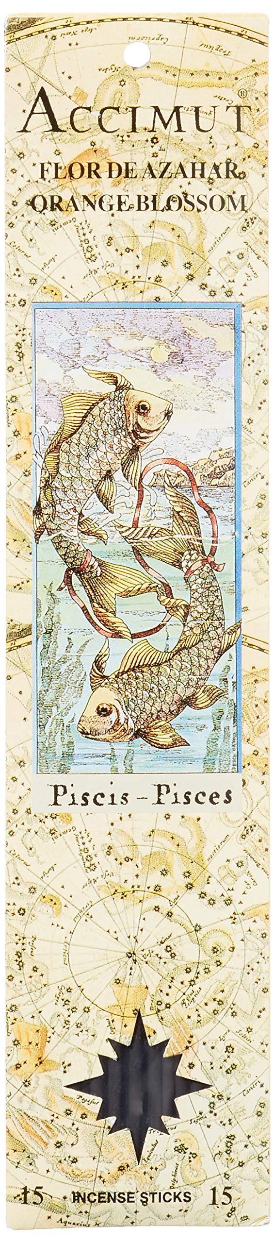 RADHE Incense Stick Accimut Pisces AZAHAR, Not Applicable
