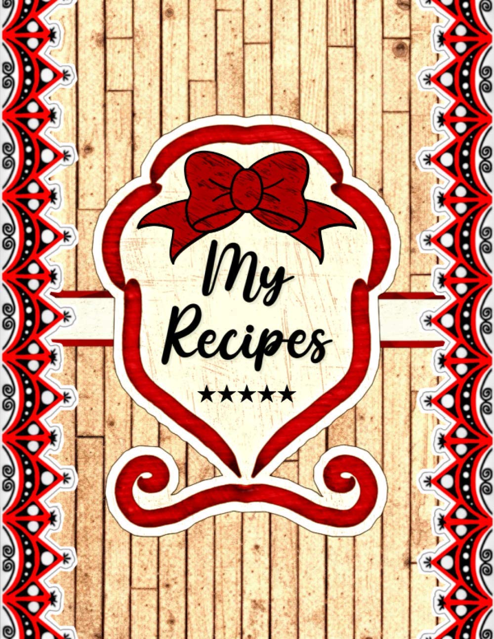 Recipe Book For Own Recipes: Blank Recipe Book ( For 100 Recipe )