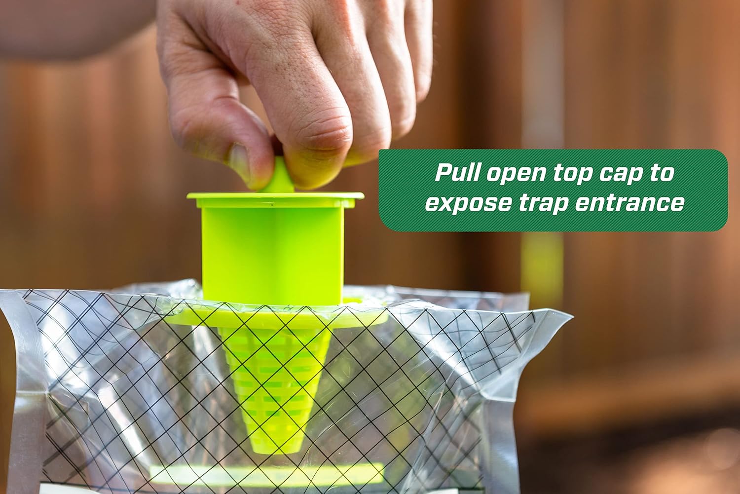 RESCUE! Disposable Summer Yellowjacket Trap - Central & Eastern Formula - 6 Traps