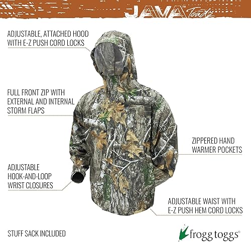 Miniatura 2 de FROGG TOGGS Java Toadz 2.5 Camo Chaqueta impermeable transpirable para hombre