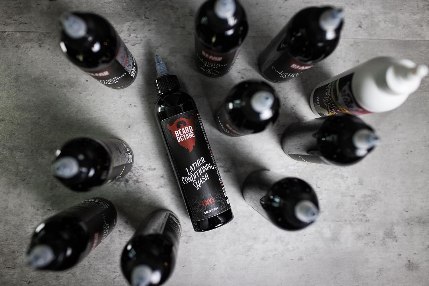 Beard Octane Beard Wash for Men – Liquid Gold (Frankincense, Oud Cologne) – Gentle Daily Beard Shampoo with Shea Butter – Cleans Without Drying – 8oz - Image 2