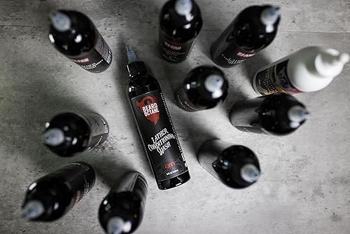 Miniatura 2 de Beard Octane Nitro Beard Wash - Champú para barba de 8 onzas, limpia e hidrata la barba con manteca de karité y jojoba, barbas más suaves y