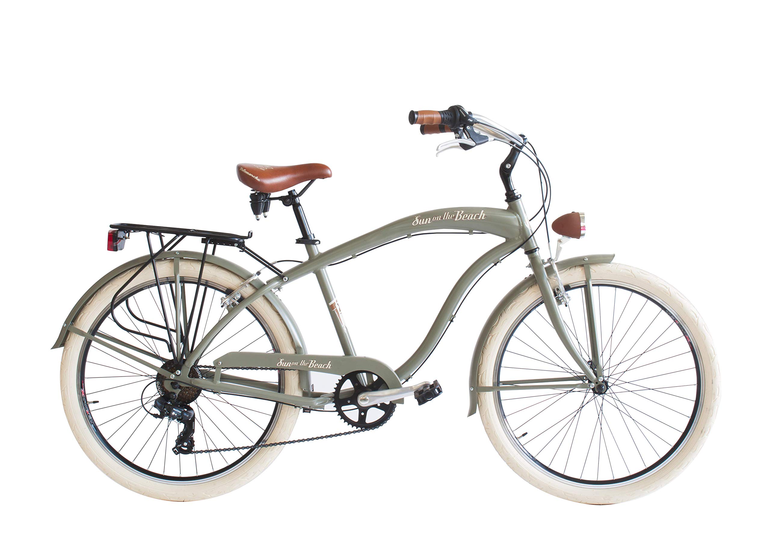 Via Veneto Cruiser, Sun on The Beach - Roues 26", cadre en aluminium, fremos V-Brake
