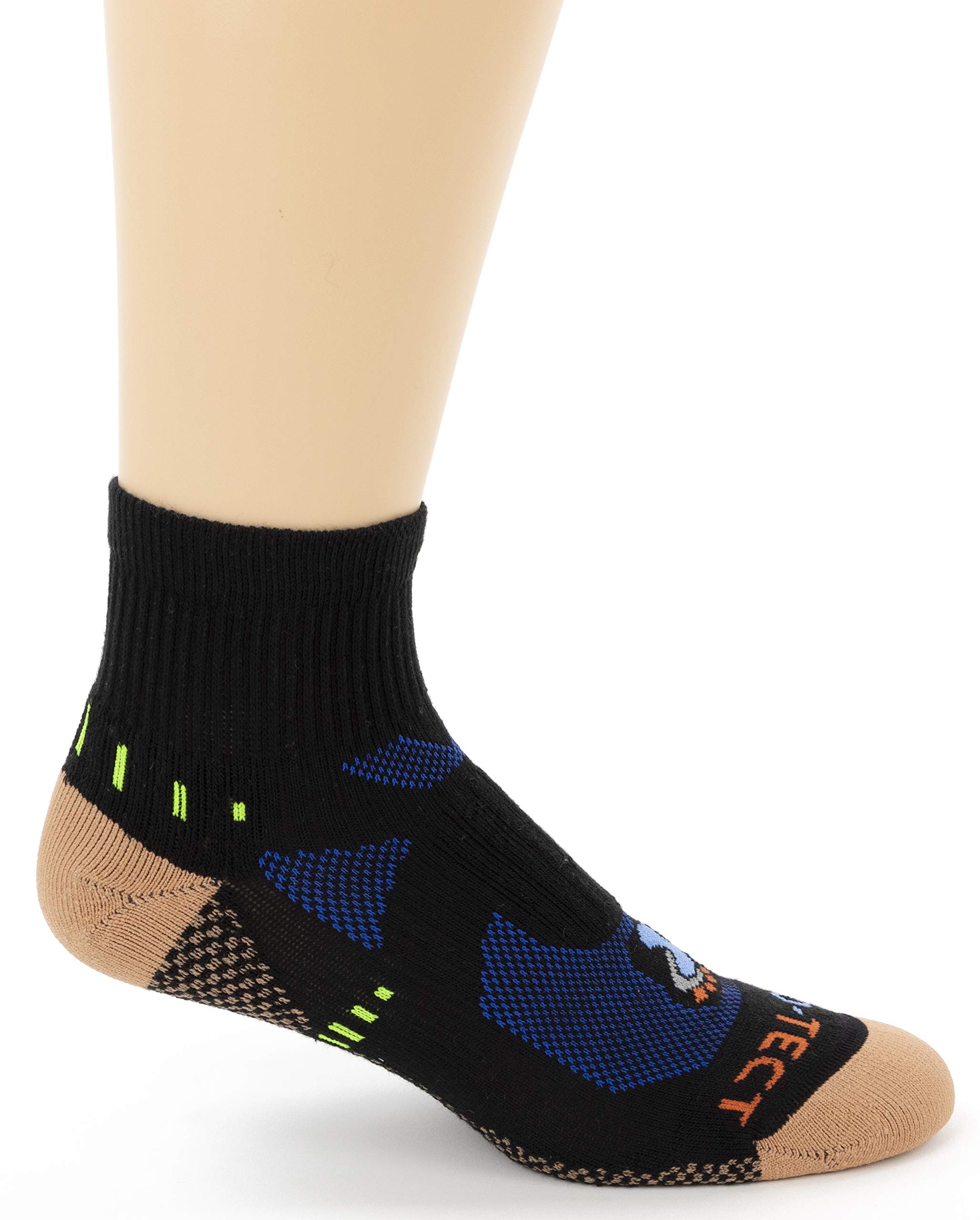 Copper Athletic Extreme Fitness Socks Made in the USA (2-Pair)