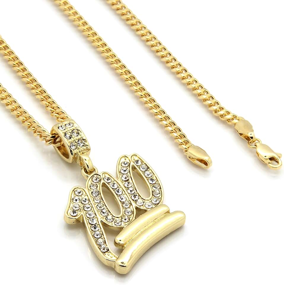 Amazon.com: 100 emoji necklace
