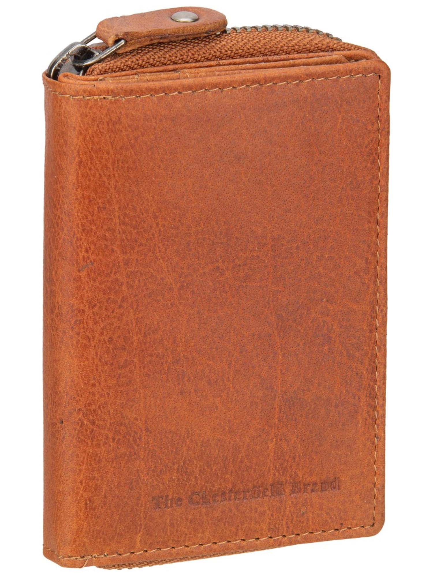 The Chesterfield Brand - Leder Portemonnaie Cognac Sionel
