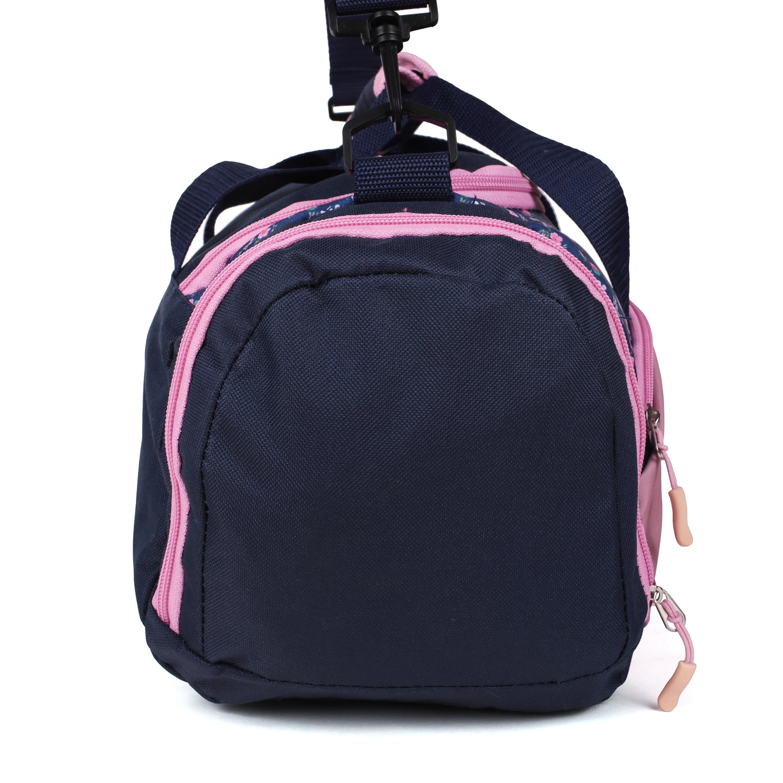Pferde Pony Umhängetasche Sporttasche für Mädchen Kinder Reisetasche - 35 x 22 x 18,5 cm, blau/rosa, Volumen ca.14,2 Liter