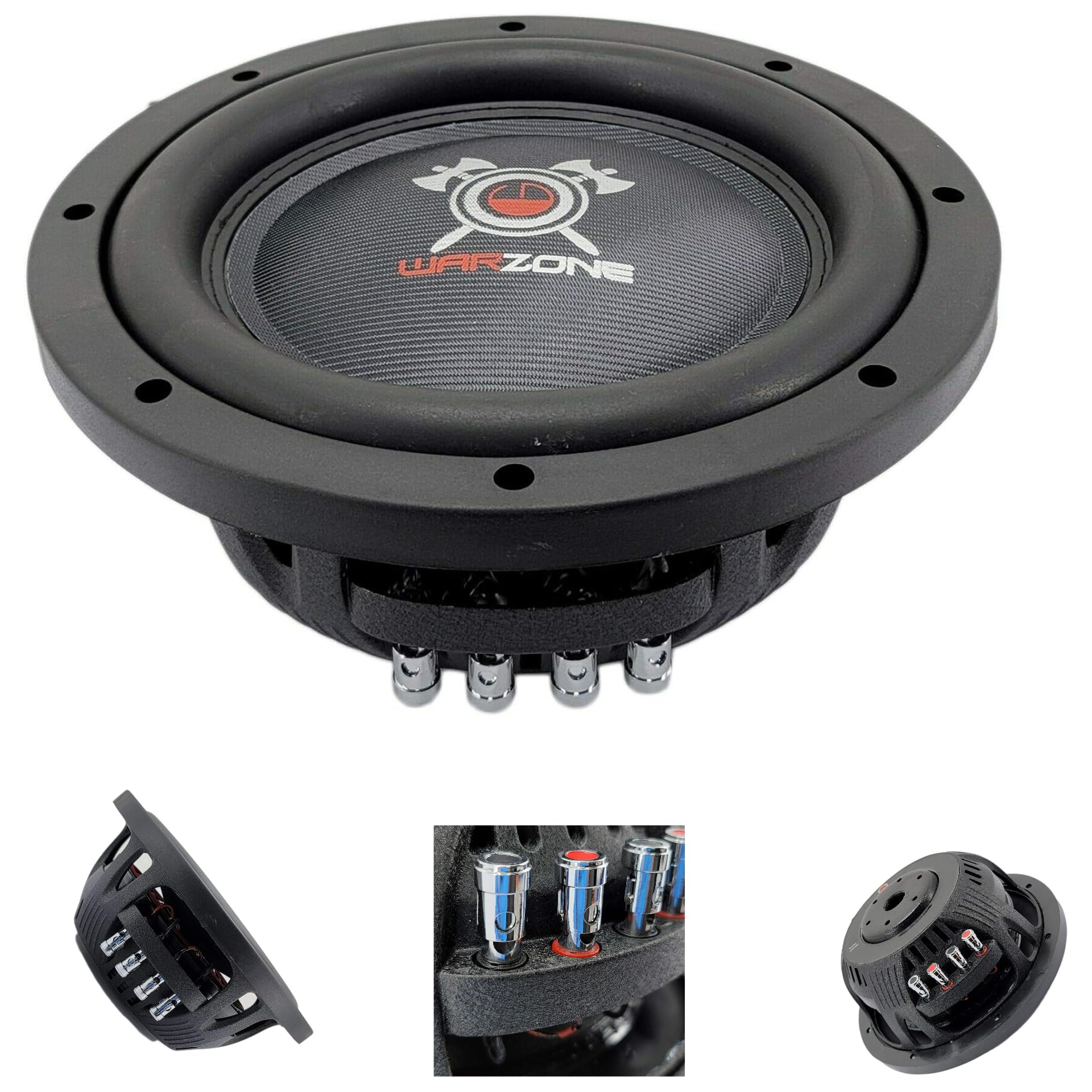 Amazon.com: Gravity Warzone WZ10D4-1 10 Inch 1200 Watt Max Power