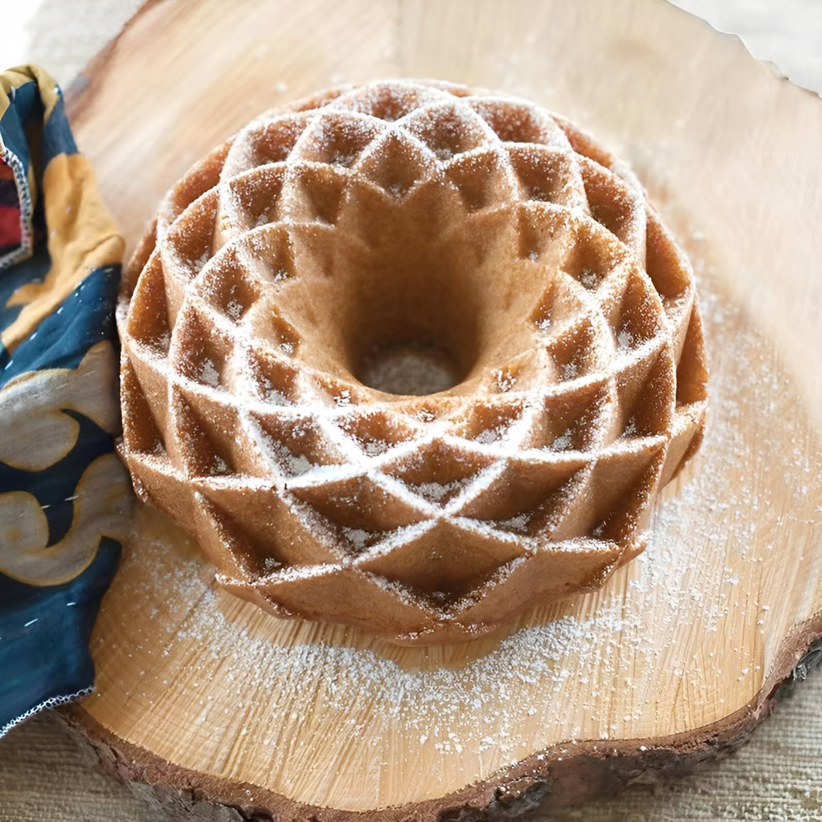 Stampo Chiffon Cake In Silicone 23cm - Antiaderente Per Forno E Microonde - Foto 6