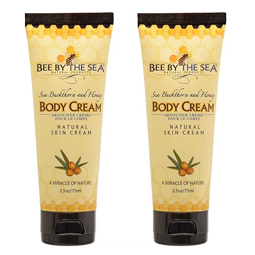 Miniatura 1 de Bee by the Sea Natural Sea Crema Corporal Espino Cerval y Miel (2.5 oz, 2 unidades)