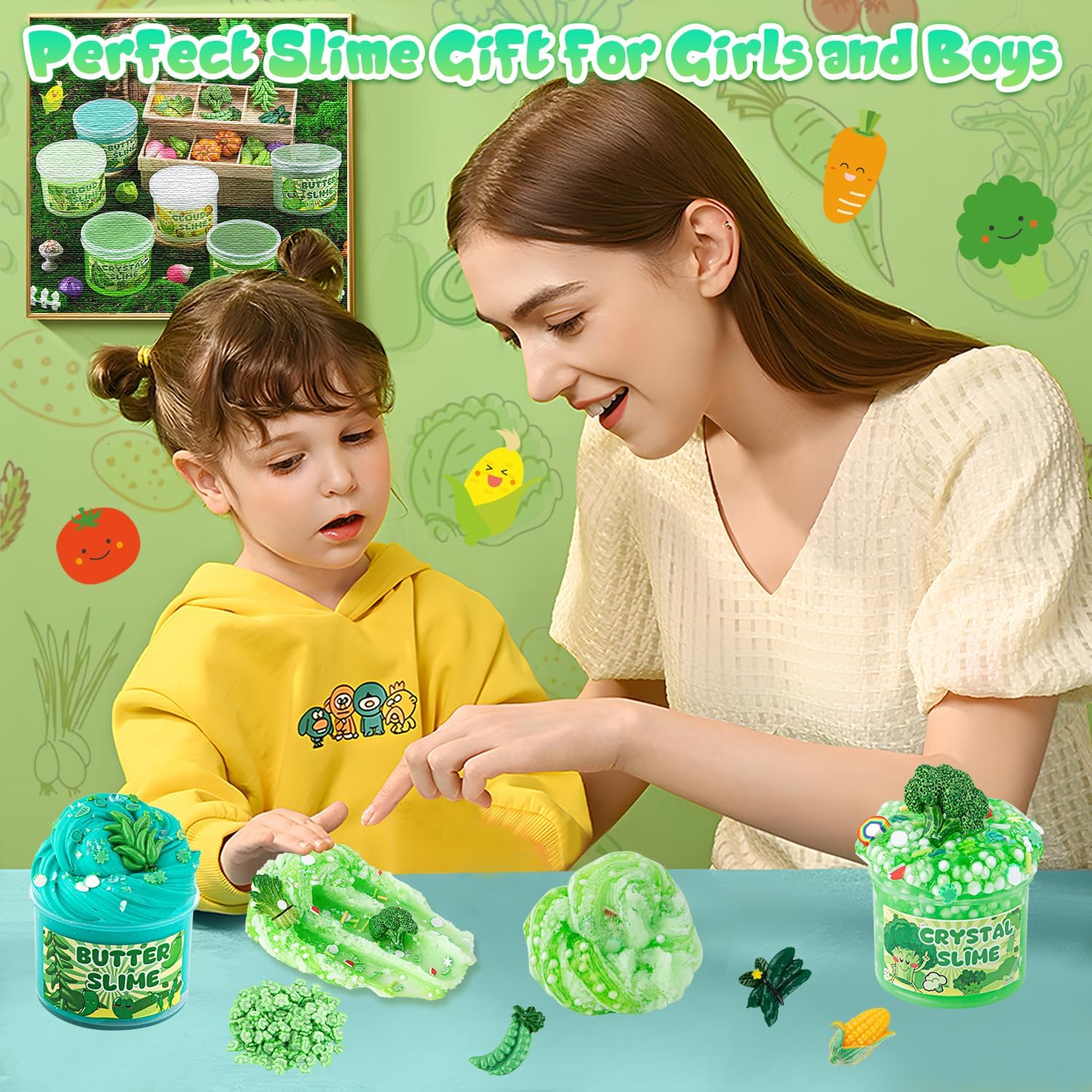 Green Slime Kit Kids Cloud Butter