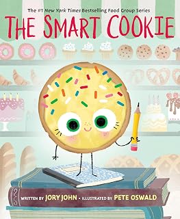 The Smart Cookie by Jory John: Food Group Picture Book on Intelligence, Confidence for Kids 4-8 NYT Bestseller