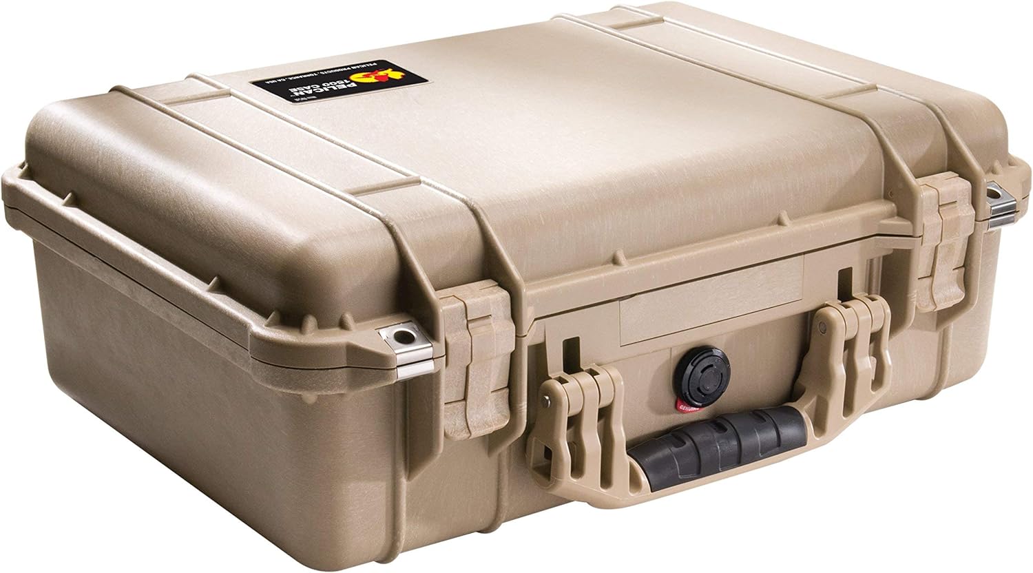 Pelican 1500 Case With Foam (Desert Tan)