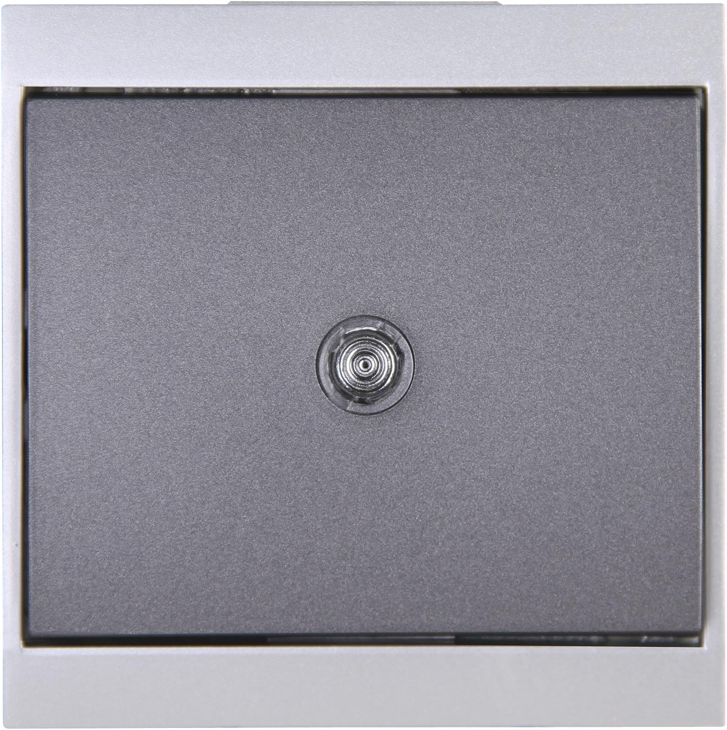 Kopp Malta 620665083 Universal Switch Circuit Breaker and Double-Throw Silver Anthracite