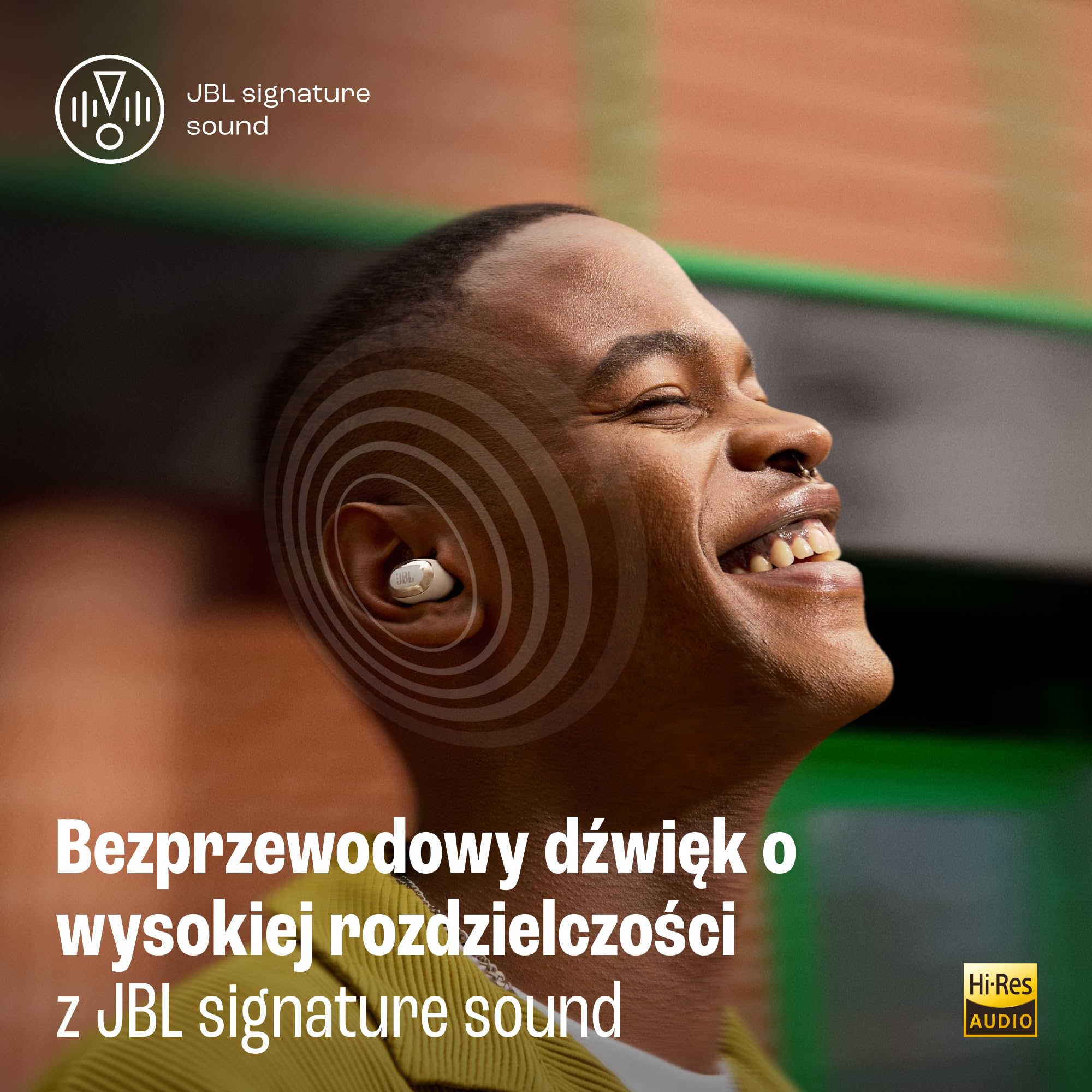 JBL Live Buds 3, Słuchawki Bezprzewodowe Douszne, Srebrne | Bluetooth, 40 h Pracy na Baterii, ANC i Dźwiękiem o Wysokiej Rozdzielczości, Wodoodporne IP55,