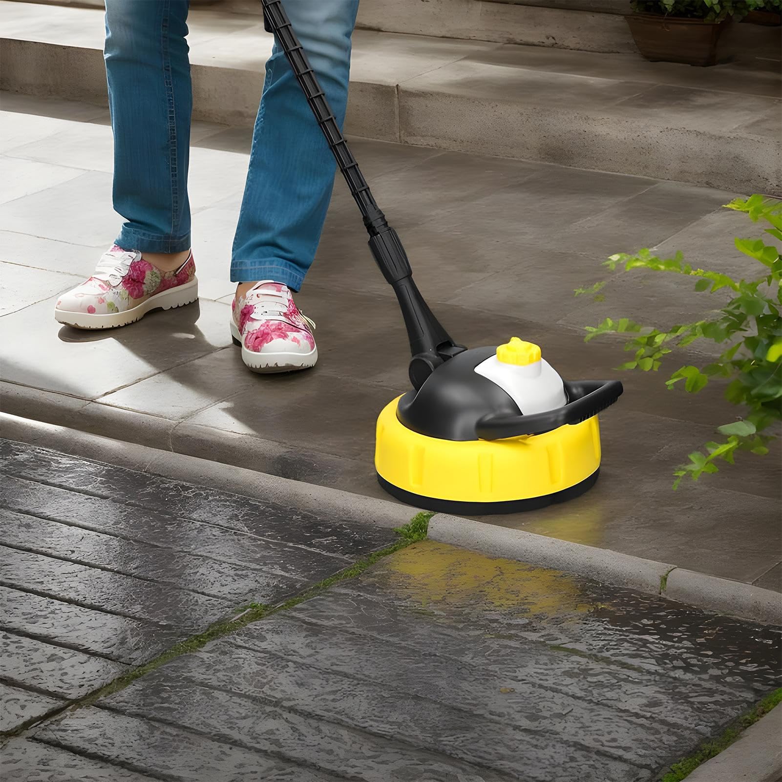 Limpiador De Superficies Hidrolavadora Accesorios Piezas Herramientas | Limpiador Hidrolavadora Eléctrica Patio Terraza Hormigón Limpieza Exterior Lavado de Coches Mantenimiento Hogar