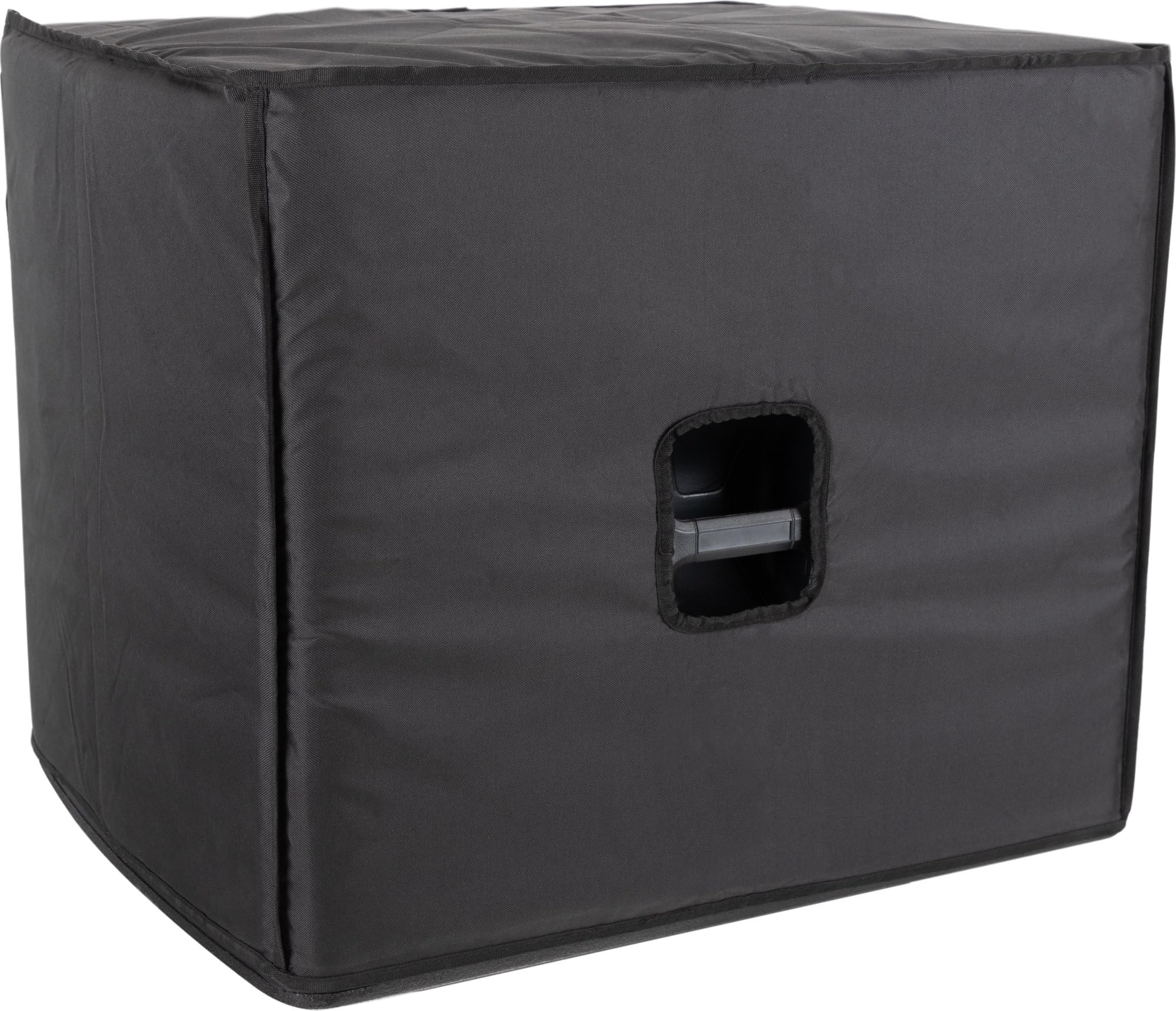 Pronomic C-118SA Aktiv Subwoofer + Cover Set - 1600 Watt Leistung - 18" Lautsprecher mit 3" Schwingspule - Frequenzbereich: 30-200 Hz - 4 DSP-Presets - Max. SPL: 126 dB - inklusive Schutzhülle