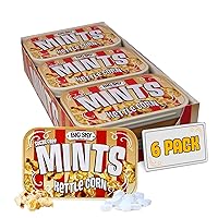 Vista 17 de Caramelos de menta sin azúcar BIG SKY - Menta al chocolate - Lata de 50 unidades (paquete de 6) Caramelos veganos certificados kosher Sin