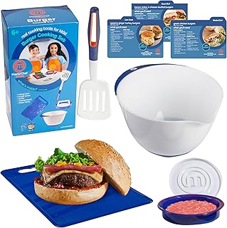 25 Quick and Easy One Pot Healthy Dinner Recipes for Busy Nights 133 Kid's Burger Cooking Set- 9 Pc Kit Includes Real Cookware for Children- ...