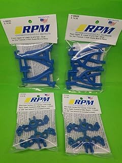 RPMPRODUCTS RPM Set AXLE Carriers ARMS Front Rear Blue 80695 80605 73165 1/16 E-REVO Includes CHICAGOLAND RC Coupon