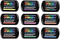 Vista 4 de Artesprix Almohadilla de tinta de sublimación para manualidades, estampado y pintura, naranja