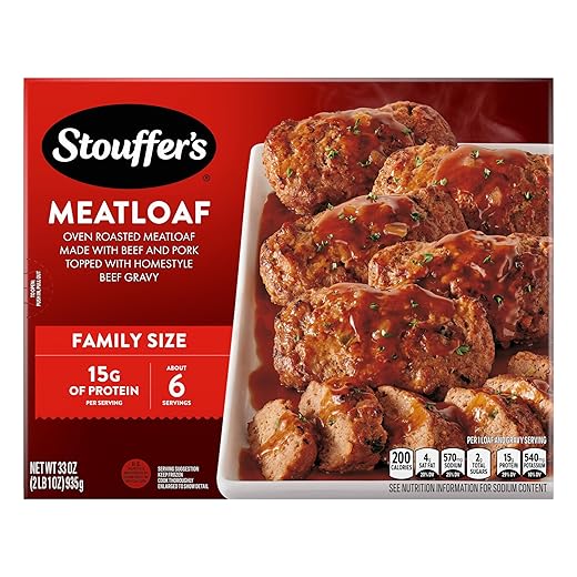 Stouffer's Family Size Meatloaf Frozen Meal