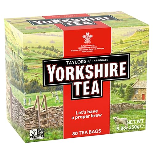 Vista 24 de Bolsitas de té Yorkshire de Taylors of Harrogate