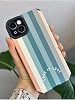 Go Aksesuar Iphone 14 Plus Ve 15 Plus ile Uyumlu Kaplama Tasarımlı Baskılı Model Silikon Kılıf