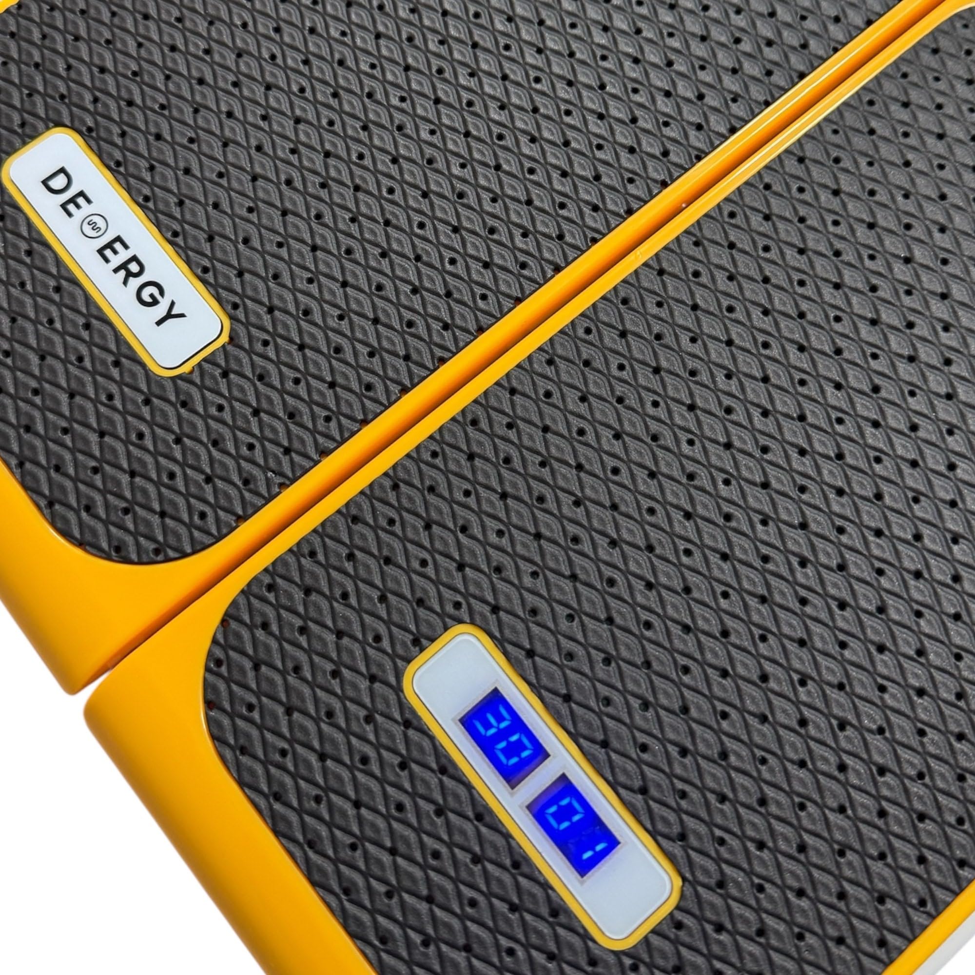 DEMERGY® Massaggiatore Elettrico per Piedi e Gambe con Vibrazione, Calore Telecomando Bande Elastiche Pressoterapia, Ginnastica Passiva Sollievo dal Dolore per Fascite Plantare e Cattiva Circolazione