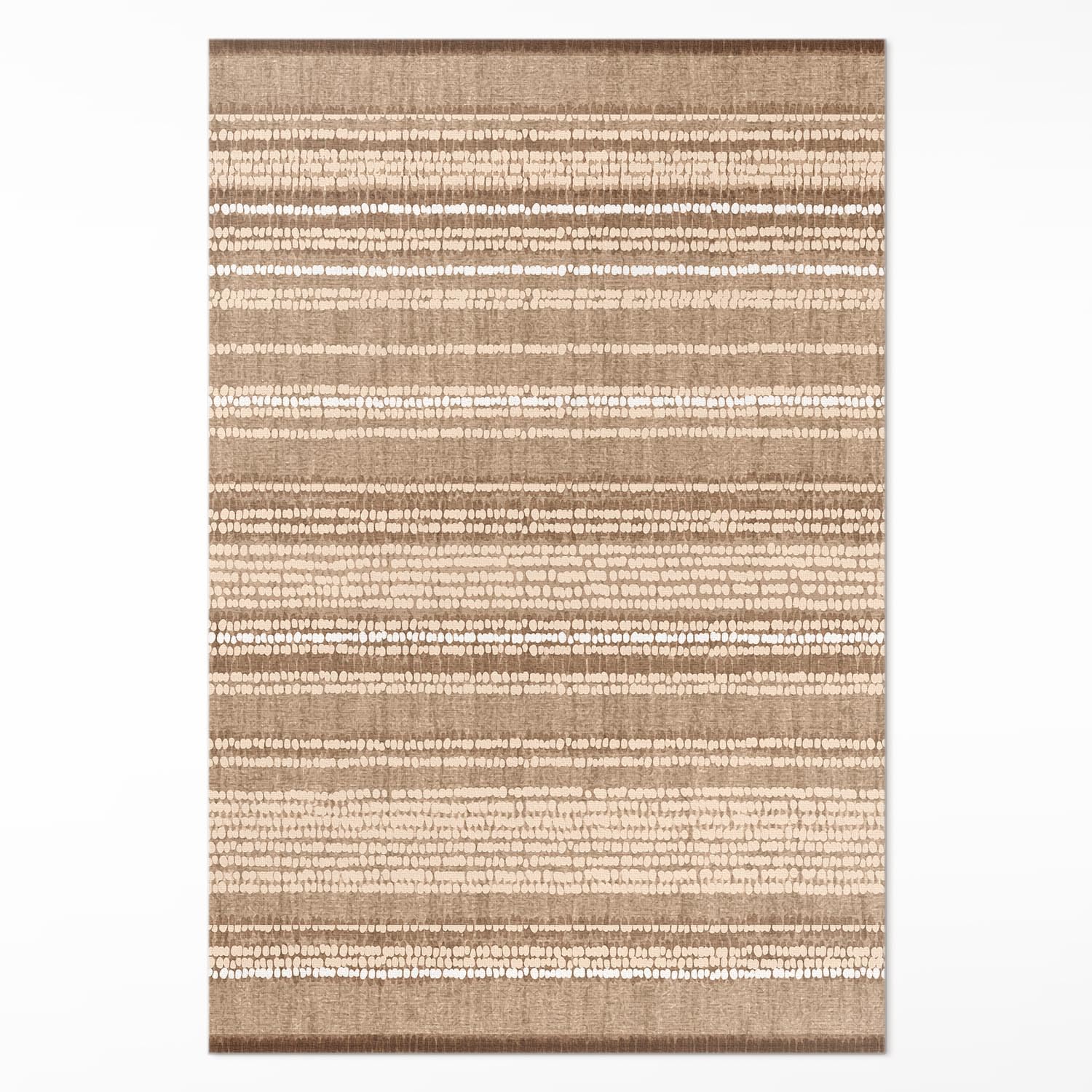Tapis en vinyle 80x120 cm brun Floorart Design pour toute la maison