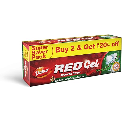 Dabur Red Gel Ayurvedic Toothpaste 300g