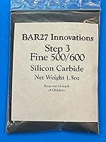 Vista 7 de Kit de 4 vasos de roca de etapa para barriles de 3 libras de carburo de silicio óxido de aluminio pulido de medios de EE. UU