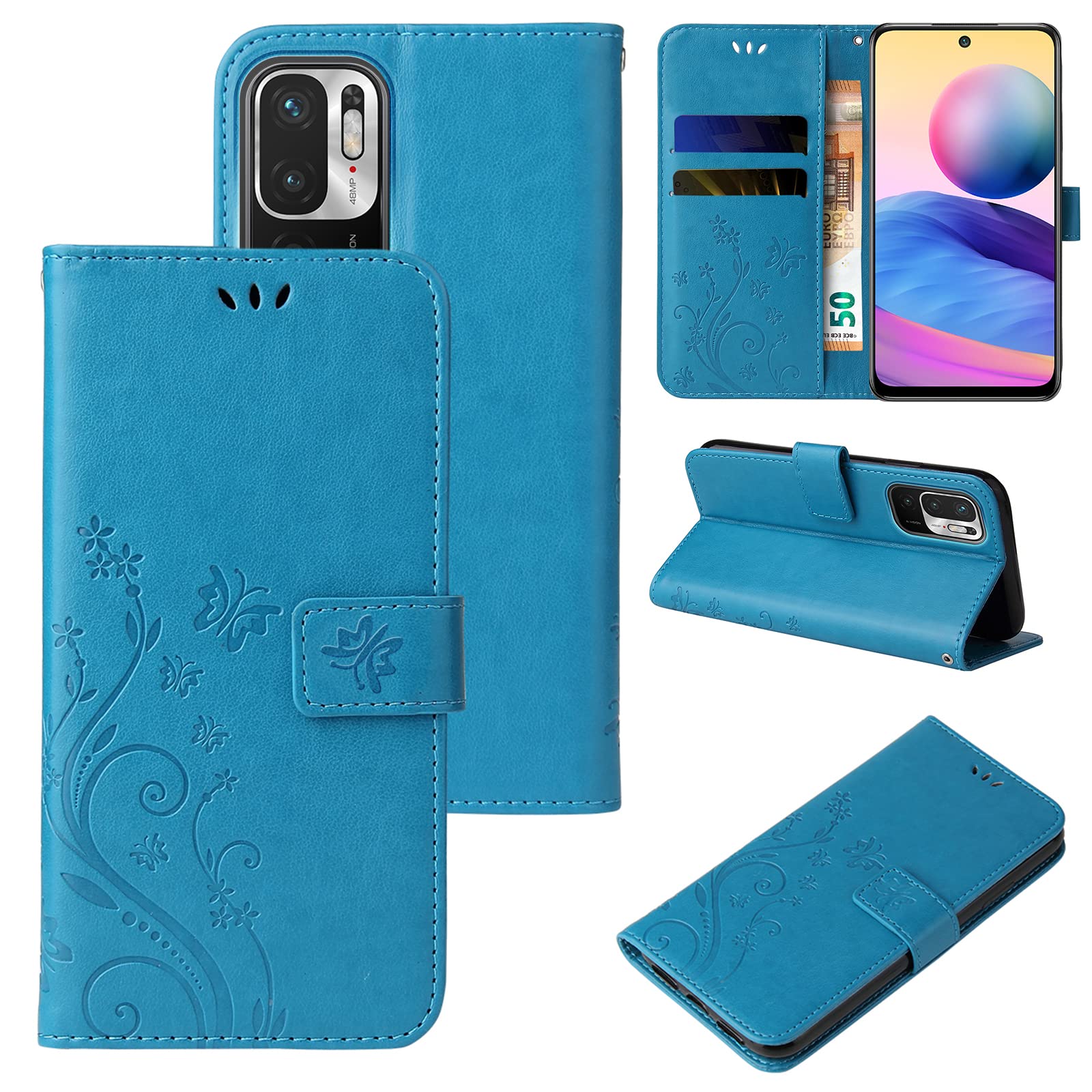 LBH Flipcase Hülle für Xiaomi Redmi Note 10 5G