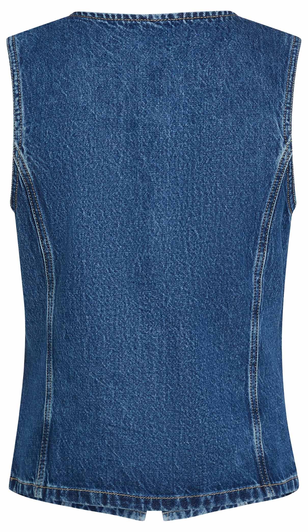 KARL LAGERFELD JEANS Damen Fitted Denim Vest