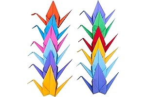 Handmade Origami Paper Cranes Garland for All Occasions