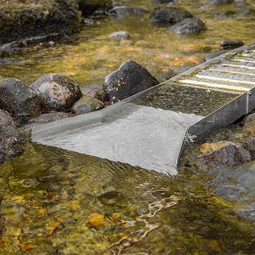 Miniatura 5 de ASR Outdoor Juego de 10 piezas de clasificador de oro de caja de esclusas