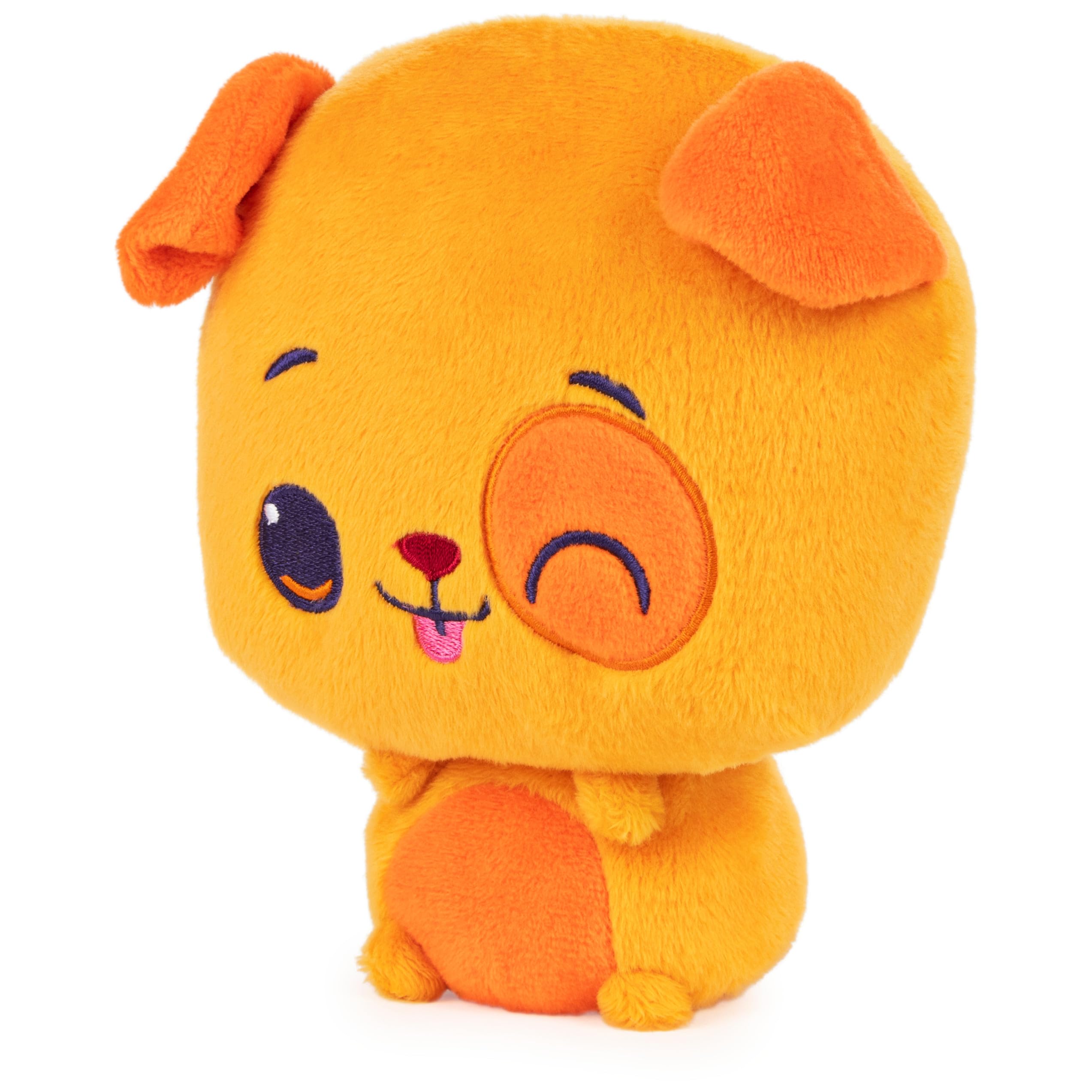 GUND Drops, Paulie Pup, Expressive Premium wypchane zwierzę miękkie pluszowe zwierzę, pomarańczowy, 15 cm