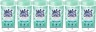 Wet Ones Sensitive Hand and Face Wipes  Sensitive Skin  40 Count Canister  Pack  - Compare price