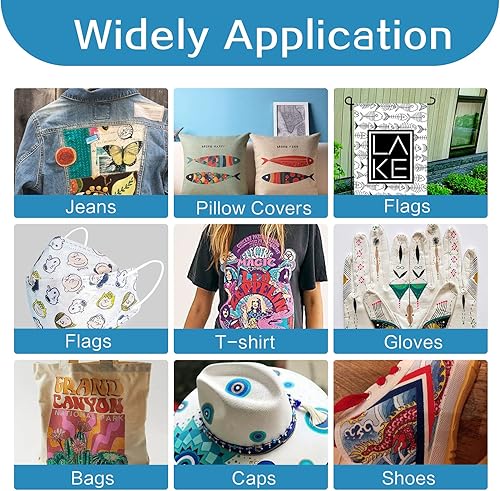Miniatura 5 de WOWOCUT Película DTF para impresión directa en camisetas textiles 100 hojas A4 84 x 117 pulgadas papel de transferencia de calor PET mate de doble