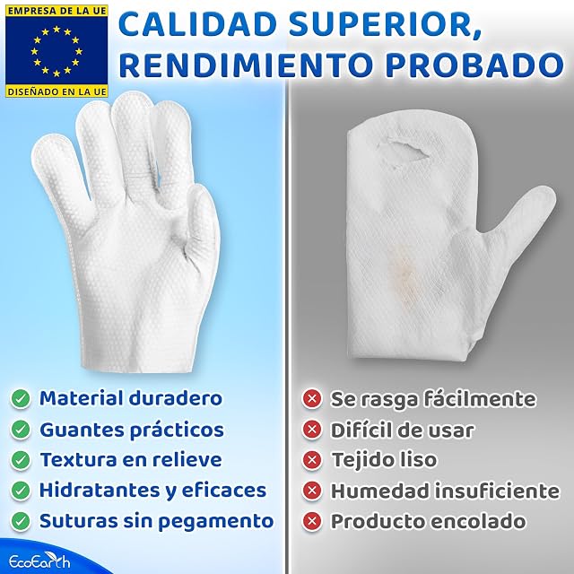 Foto 5 de 8 de EcoEarth Guantes de Limpieza Premium para Perros y Gatos - 2 Bolsas de 20 Piezas Cada una